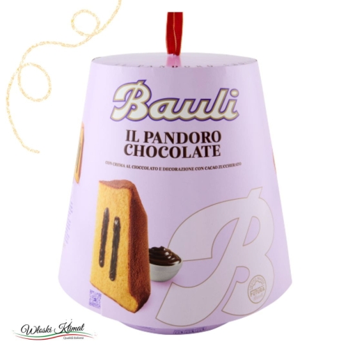 Babka Pandoro z nadzieniem czekoladowym Chocolate BAULI 800g
