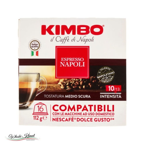 Kawa w kapsułkach Espresso Napoli 16 szt. KIMBO 112g