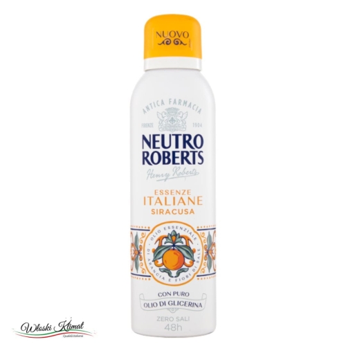 Dezodorant spray Siracusa Neutro Roberts 200m