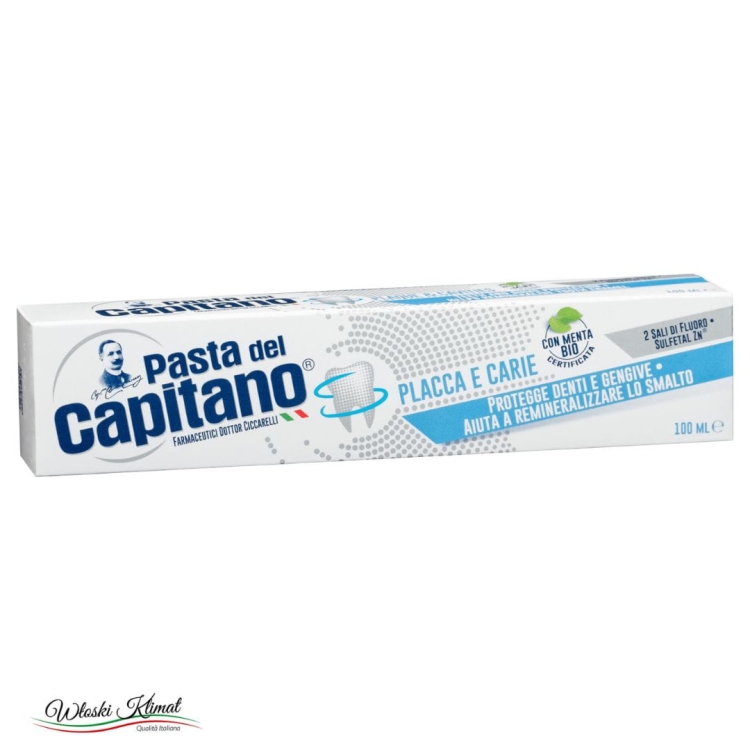 Pasta do zębów Placca e Carie Pasta del Capitano 100ml