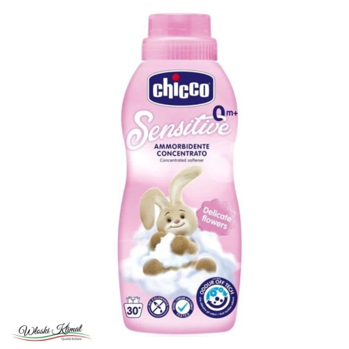 Płyn do płukania koncentrat Delicate Flowers Sensitive CHICCO 750ml  EAN 8058664122462