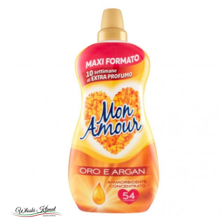 Płyn do płukania koncentrat Oro Argan Extra Profumo Mon Amour 1350ml EAN 8001280070679