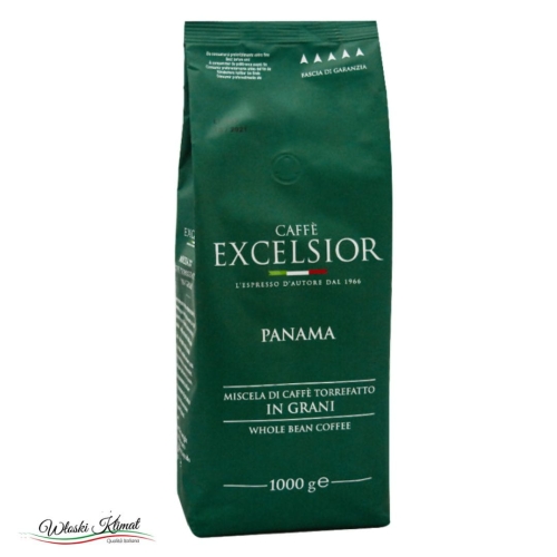 Kawa ziarnista 100% Arabica Panama Caffe EXCELSIOR 1kg EAN: 8019133000131