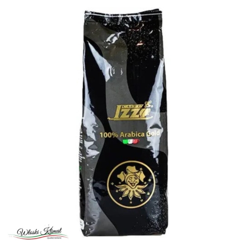 Kawa ziarnista 100% Arabica Gold IZZO 1kg EAN: 8019925001629