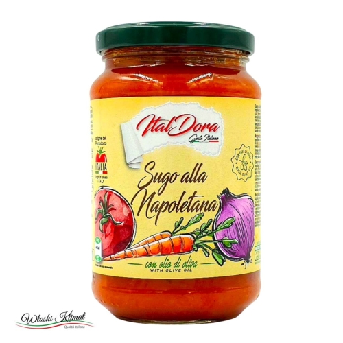 Sos pomidorowy neapolitański Sugo alla Napoletana Ital Dora 350g EAN: 8054794291115