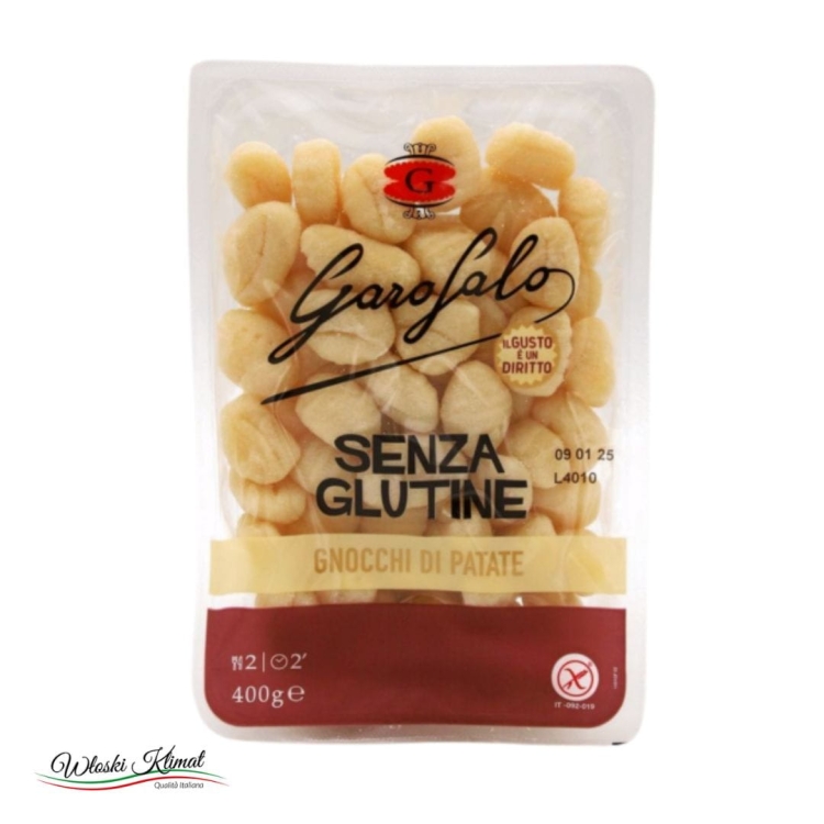 Gnocchi di patate bez glutenu Garofalo 400g EAN: 8000139927621