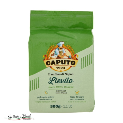 Drożdże suche w proszku Lievito CAPUTO 500g EAN: 8014601100023