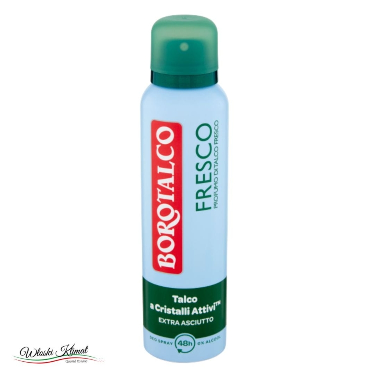 Dezodorant w sprayu Fresh BOROTALCO 150ml EAN: 8002410045703