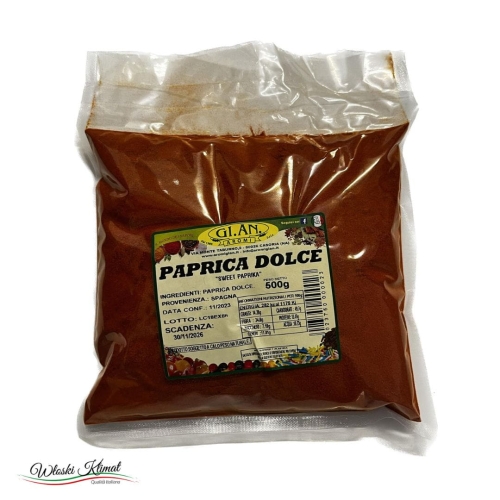 Papryka słodka mielona Paprica Dolce GI.AN Aromi 500g EAN: 8023750000023
