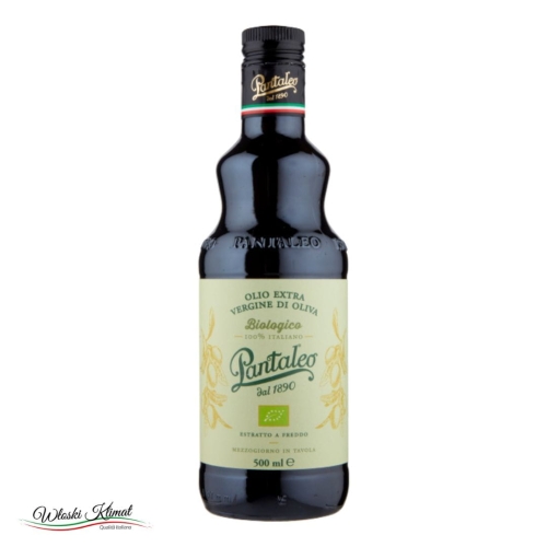 Oliwa z oliwek ekologiczna Extra Vergine BIO 100% Italiano Pantaleo 500ml EAN: 8003403000907