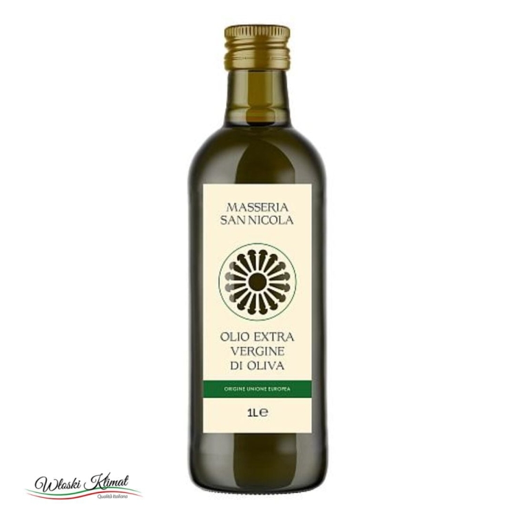 Oliwa z oliwek Extra Vergine Masseria San Nicola 1L