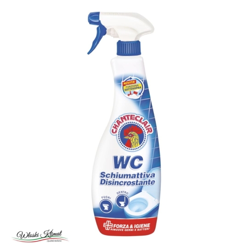 dkamieniacz w sprayu do WC aktywna piana Disincrostante Chanteclair 625ml  EAN: 8015194526238