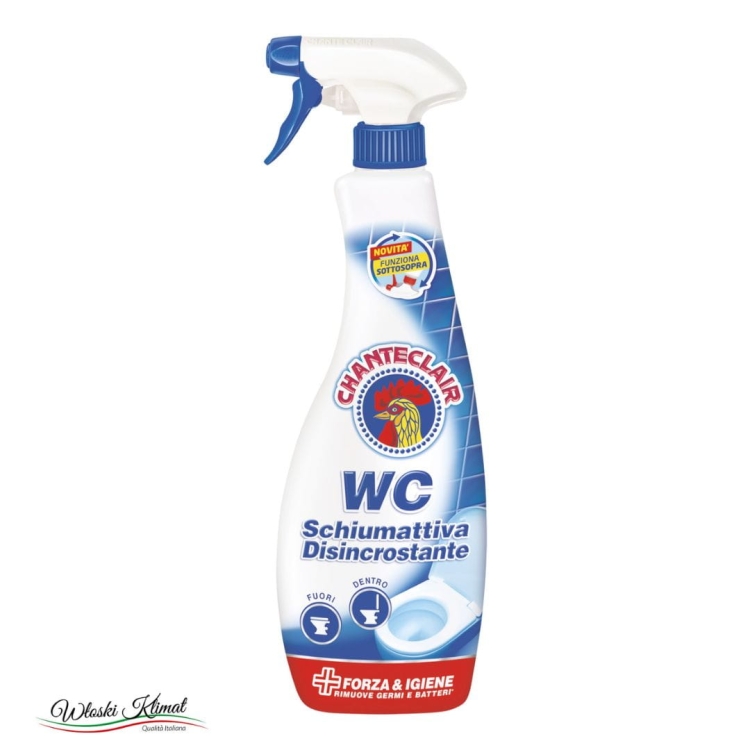 dkamieniacz w sprayu do WC aktywna piana Disincrostante Chanteclair 625ml  EAN: 8015194526238