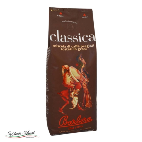 Kawa ziarnista Classica BARBERA 1kg EAN: 8007597000095