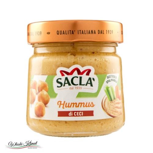 Hummus z ciecierzycy di Ceci SACLA 190g EAN: 8001060037922
