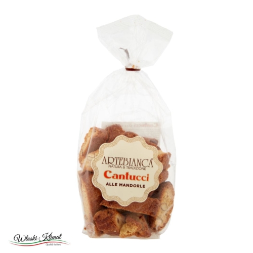 Ciastka kruche z Migdałami Cantucci alle Mandorle ARTEBIANCA 250g EAN: 8000972000222
