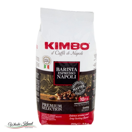 Kawa ziarnista Barista Espresso Napoli KIMBO 250g EAN: 8002200602123