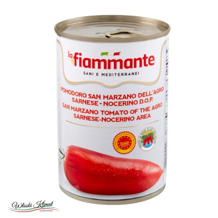 Pomidory bez skórki San Marzano DOP Fiammante 400g EAM: 8001737103028