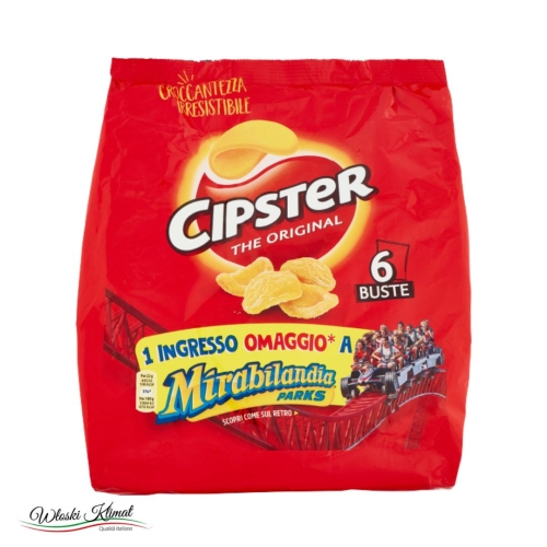 Chipsy ziemniaczane The Original CHIPSTER 132g EAN: 8000090600533