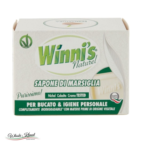 Mydło marsylskie naturalne Sapone di Marsiglia WINNI'S 250g EAN: 8002295034717