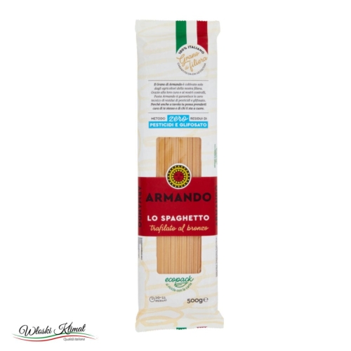 Makaron spaghetti Lo Spaghetto ARMANDO 500g EAN: 8005709204041