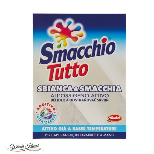 Odplamiacz z wybielaczem w proszku Smacchio Tutto MADEL 1kg