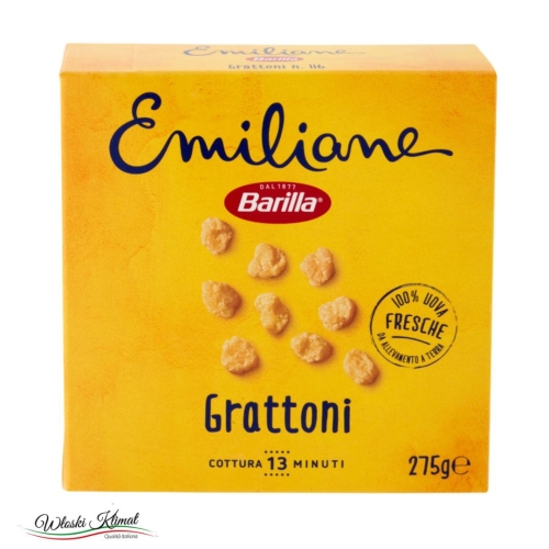 Makaron jajeczny kruszonka Grattoni Uovo Emiliane BARILLA 275g EAN: 8076809573146