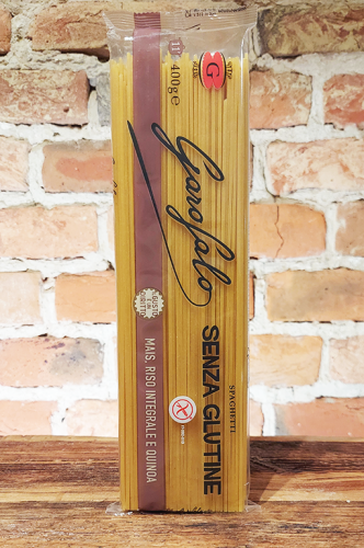 Makaron Spaghetti bez glutenu Garofalo 400 g EAN:8000139929687. Makaron Spaghetti bez glutenu Garofalo to doskonała alternatywa dla osób, które muszą unikać glutenu, ale nie chcą rezygnować z przyjemności jedzenia makaronu.