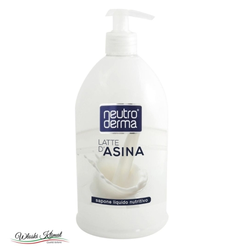 Mydło w płynie odżywcze Ośle Mleko Latte d'Asina NEUTRODERMA 1L
