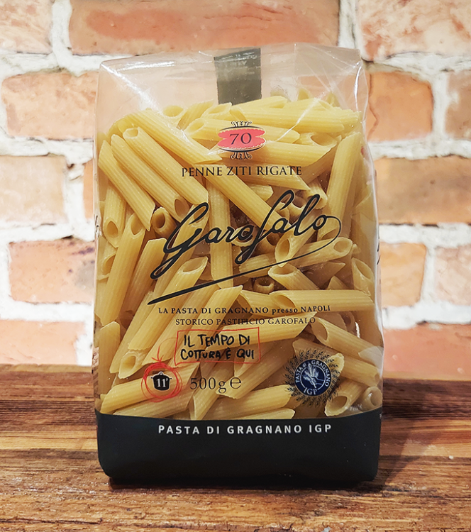 Makaron Penne Ziti Rigate Garofalo 500g EAN:8000139007071.