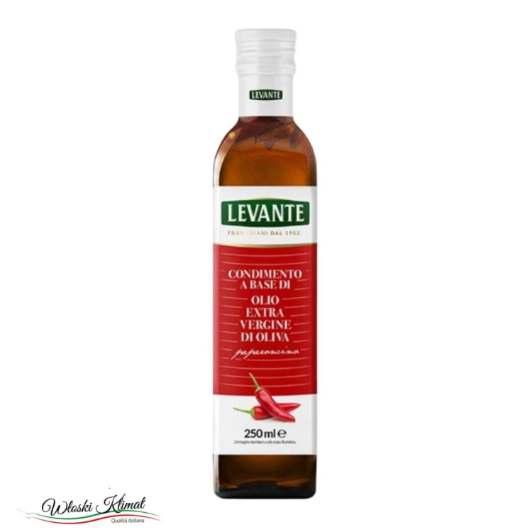 Oliwa z oliwek z papryczką chilli Peperoncino LEVANTE 250ml