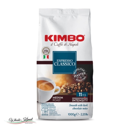 Kawa ziarnista Espresso Classico KIMBO 1kg EAN: 8002200121013