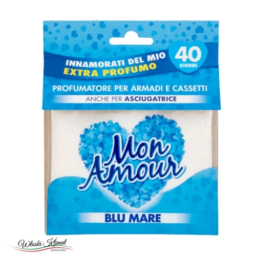 Wkład - odświeżacz zapachowy do szaf Blu Mare Mon Amour EAN: 8001280070587