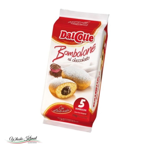 Bułeczki pączki nadziewane kremem czekoladowym Bombolone Dalcolle EAN: 8004970145879