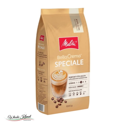 Kawa ziarnista BellaCrema Speciale MELITTA 1kg EAN: 4002720008508