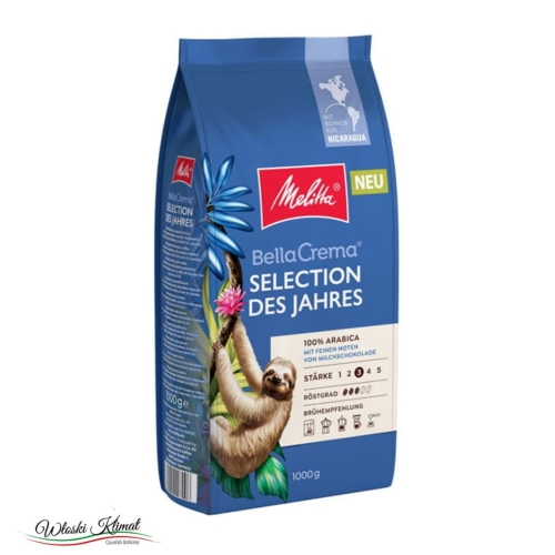 Kawa ziarnista BellaCrema Selection MELITTA 1kg EAN: 4002720008096