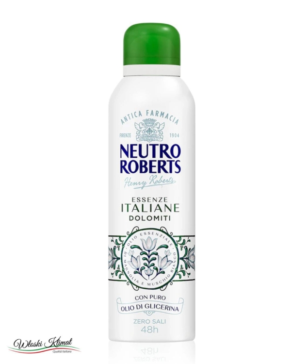 Dezodorant spray Dolomiti Neutro Roberts 200ml EAN: 8002410012156