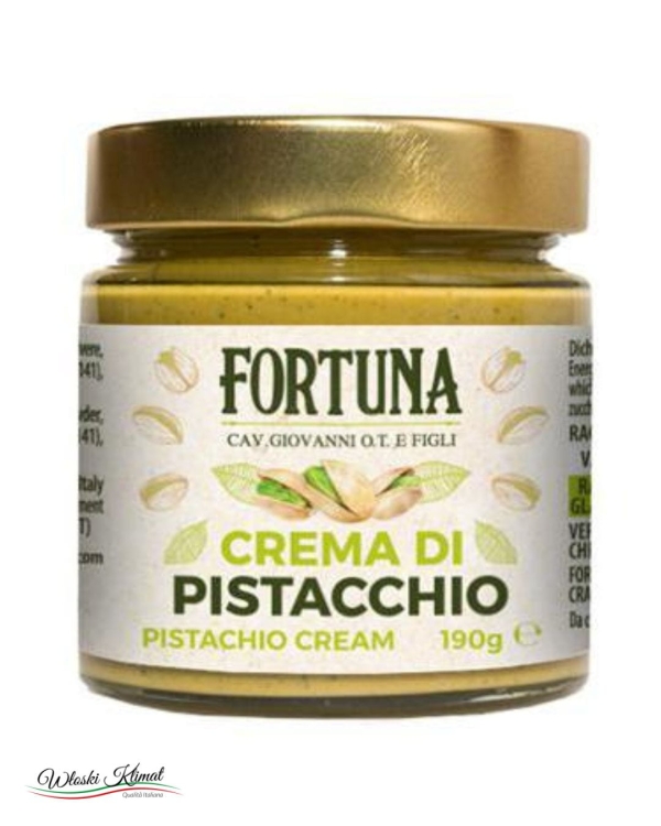 Krem pistacjowy Crema al pistacchio FORTUNA 180g EAN: 8028696299159