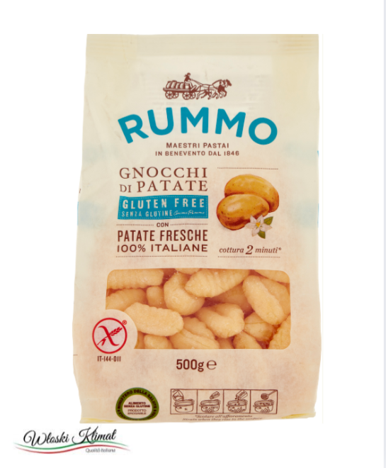 Gnocchi kluski ziemniaczane bez glutenu RUMMO 500g  EAN:8008343801171