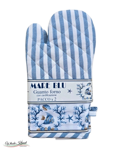 Rękawice kuchenne Mare Blu 2 sztuki PEZZOLI