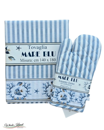 Rękawice kuchenne Mare Blu 2 sztuki PEZZOLI