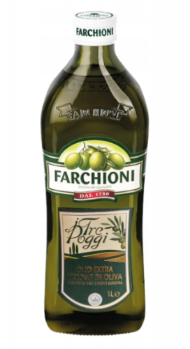 Oliwa Extra Vergine Di oliva i Tre Poggi Farchioni 1L