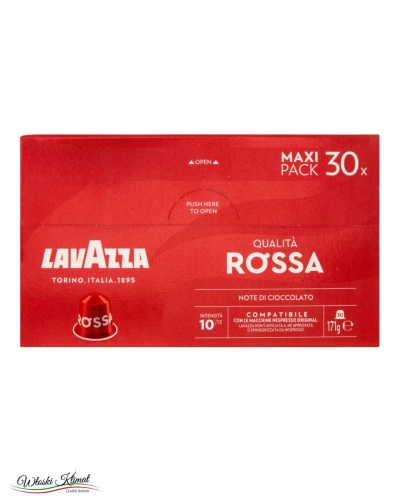 Kawa w kapsułkach Nespresso Lavazza Qualita Rossa 171g (30 szt) EAN:8000070053847