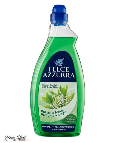 Płyn do mycia podłóg Wiosenny Zapach Primavera Felce Azzurra 1L EAN: 8001280001710