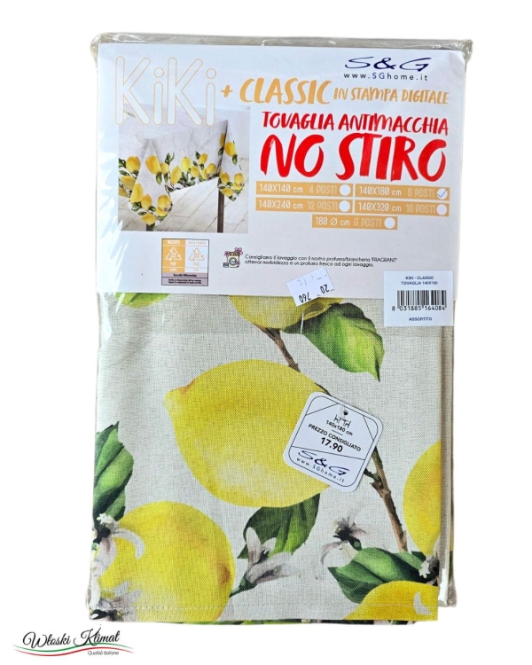 Obrus plamoodporny Limoni 140 x 180 KIKI