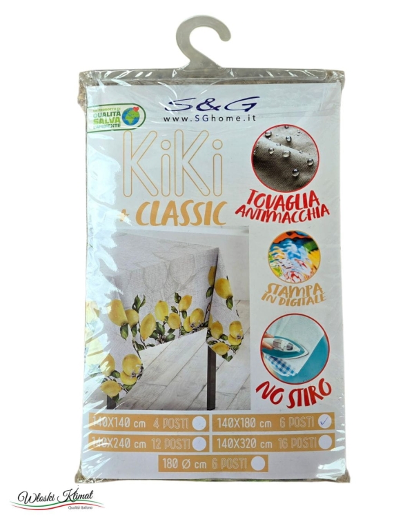 Obrus plamoodporny Limoni 140 x 180 KIKI