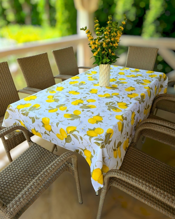 Obrus włoski wzory mix 100% bawełna 140 x 180cm PEZZOLI