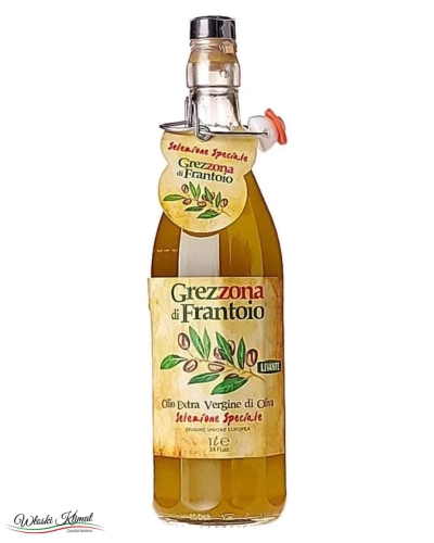 Oliwa z oliwek extra vergine niefiltrowana Grezzona di Frantoio LEVANTE 1L Ean: 8011845001048