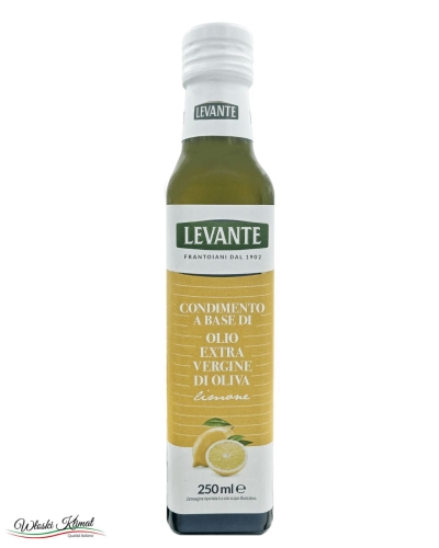 Oliwa z oliwek extra vergine cytrynowa LEVANTE 250ml  Ean: 8011845718052