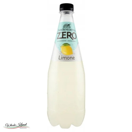 Napój gazowany o samku cytrynowym bez cukru Limone Zero San Benedetto 750ml  EAN:8001620012451